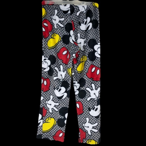 Disney’s Mickey Mouse Soft Fleece Lounge Pants, Sleep Bottoms, Pajama Pants SZ M - Picture 2 of 9